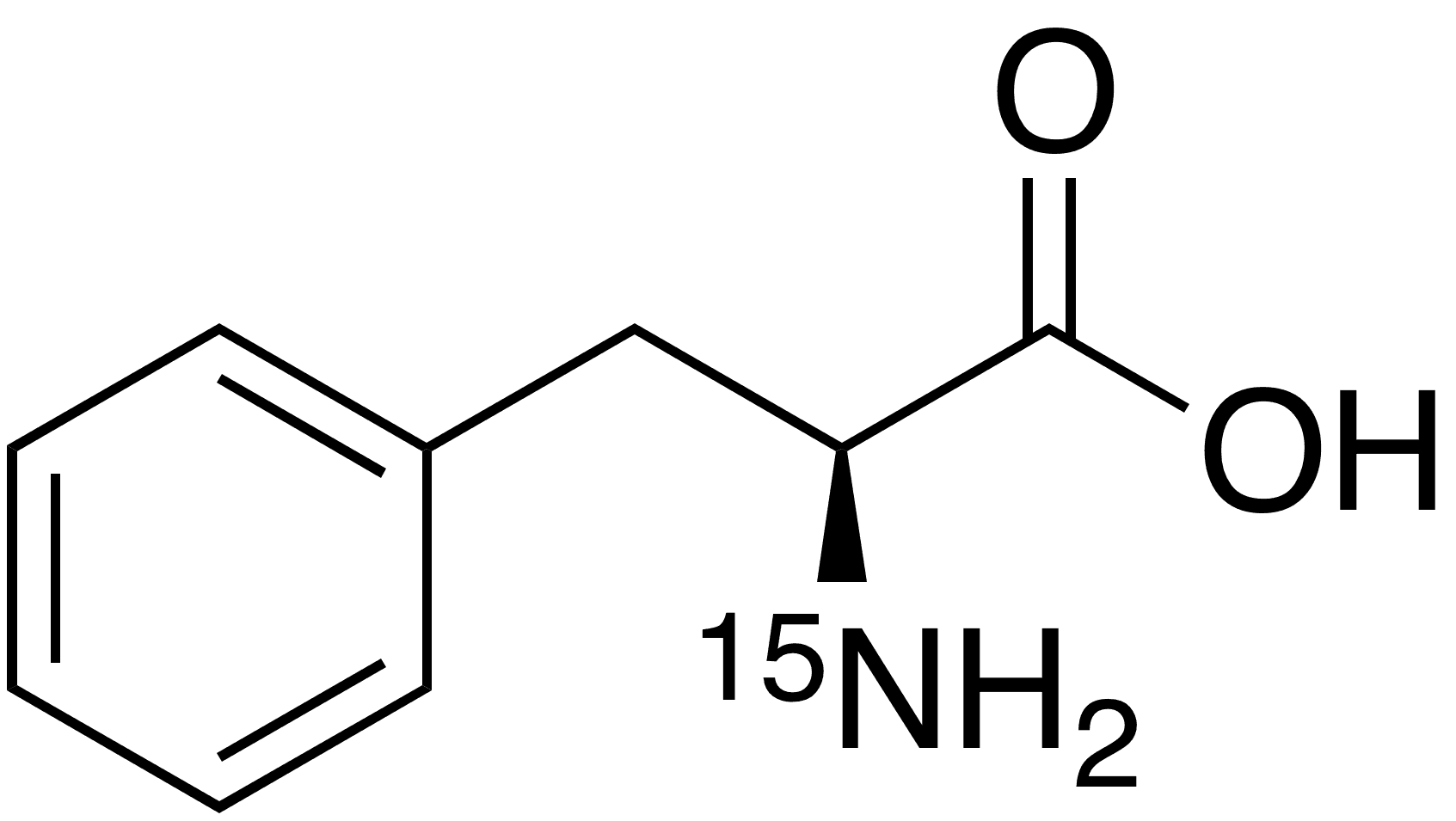 L-[15N]Phenylalanine - Chemical structure and product image