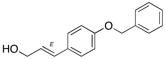 (2E)-3-[4-(Phenylmethoxy)phenyl]-2-propen-1-ol - Chemical structure and product image