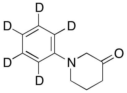 1-Phenylpiperidin-3-one-d5 - Chemical structure and product image