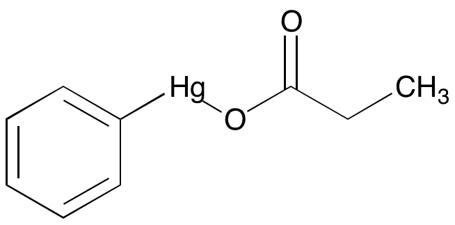 Phenylmercuric Propionate - Chemical structure and product image