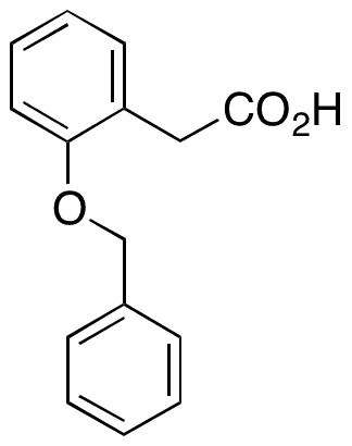 2-Phenylmethoxybenzeneacetic Acid - Chemical structure and product image