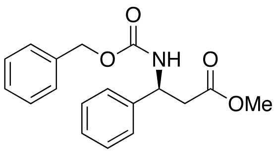 (S)-beta-[[(Phenylmethoxy)carbonyl]amino]-benzenepropanoic Acid Methyl Ester - Chemical structure and product image