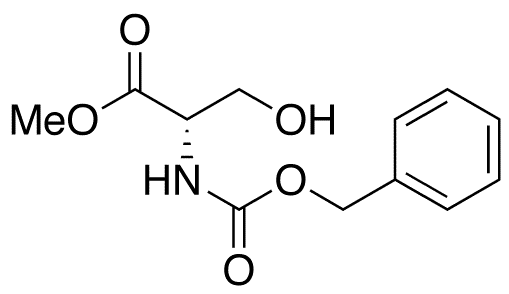 N-[(Phenylmethoxy)carbonyl]-L-serine Methyl Ester - Chemical structure and product image