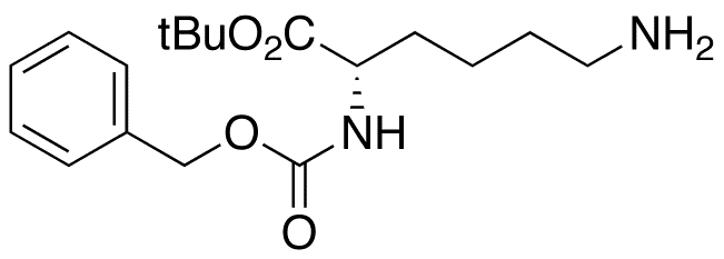 N2-[(Phenylmethoxy)carbonyl]-L-lysine tert-Butyl Ester - Chemical structure and product image