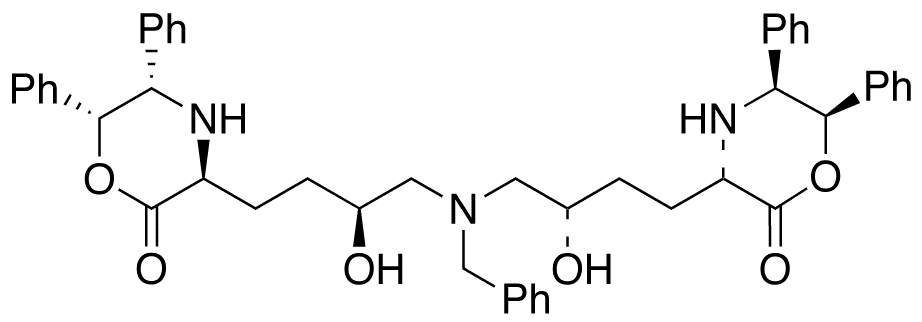 (3S,3S,5S,5S,6R,6R)3,3-[[(Phenylmethyl)imino]bis[(3S)-3-hydroxy-4,1-butanediyl]]bis[2-oxo-5,6-diphenyl-4-morpholine - Chemical structure and product image