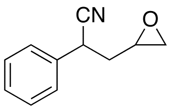alpha-Phenyloxiranepropanenitrile (mixture of diastereomers) - Chemical structure and product image