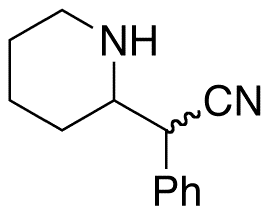 alpha-Phenyl-2-piperidineacetonitrile - Chemical structure and product image