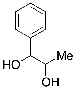 1-Phenyl-1,2-propanediol (Mixture of Diastereomers) - Chemical structure and product image