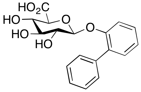 o-Phenylphenol Glucuronide - Chemical structure and product image