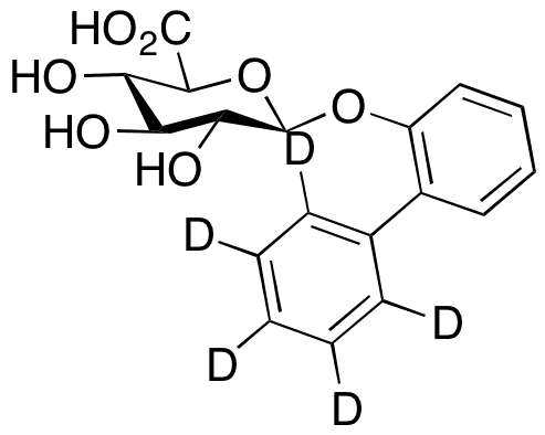 o-Phenylphenol-d5 Glucuronide - Chemical structure and product image