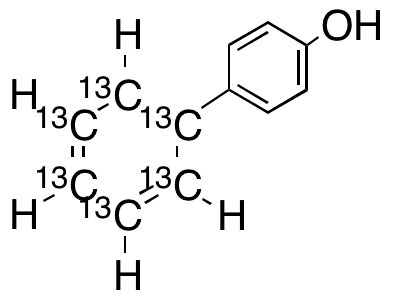 4-Phenylphenol-13C6 - Chemical structure and product image