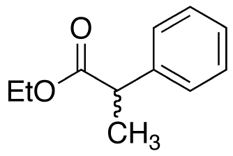2-Phenylpropionic Acid Ethyl Ester - Chemical structure and product image