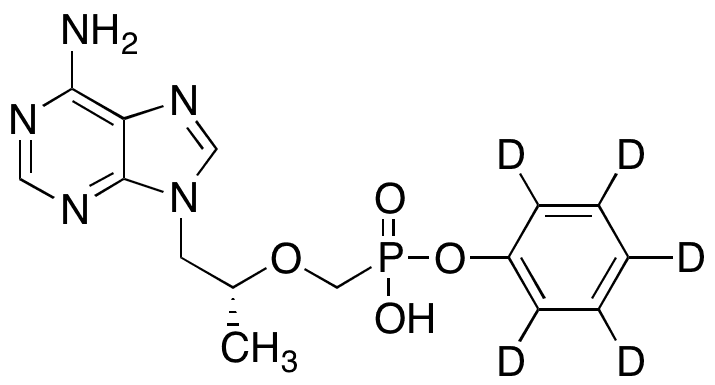 [(R)-2-(Phenylphosphonomethoxy)propyl]adenine-d5 - Chemical structure and product image
