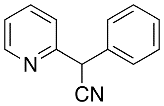 alpha-Phenyl-alpha-(2-pyridyl)acetonitrile - Chemical structure and product image