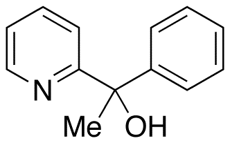 1-Phenyl-1-(2-pyridyl)ethanol - Chemical structure and product image