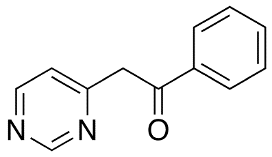 1-Phenyl-2-(4-pyrimidinyl)ethanone - Chemical structure and product image