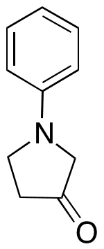 1-Phenyl-3-pyrrolidinone - Chemical structure and product image