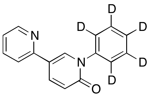 1-Phenyl-5-(pyridin-2-yl)-2(1H)-pyridone-d5 - Chemical structure and product image