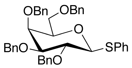 Phenyl 2,3,4,6-Tetra-O-benzyl-1-thio-beta-D-galactopyranoside - Chemical structure and product image