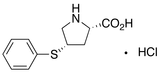(4S)-4-(Phenylthio)-L-proline Hydrochloride - Chemical structure and product image