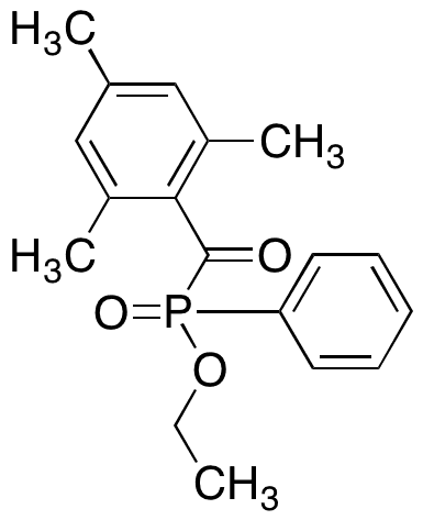 p-Phenyl-p-(2,4,6-trimethylbenzoyl)phosphinic Acid Ethyl Ester - Chemical structure and product image