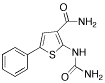 (5-Phenyl-2-ureido)thiophene-3-carboxamide - Chemical structure and product image