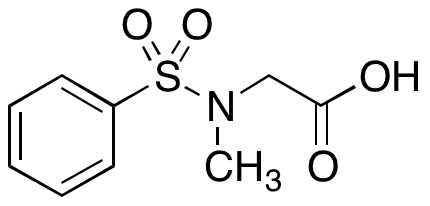 N-Phenylsulfonyl-Sarcosine - Chemical structure and product image