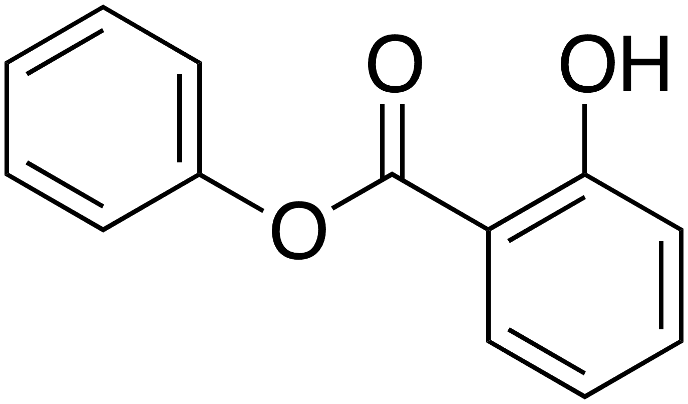 Phenyl Salicylate - Chemical structure and product image