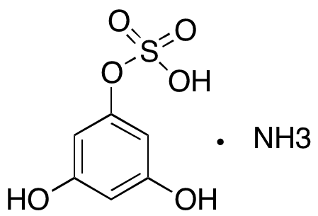Phloroglucinol Monosulfate Ester Ammonium Salt - Chemical structure and product image