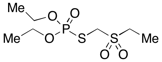 Phorate Oxon Sulfone - Chemical structure and product image