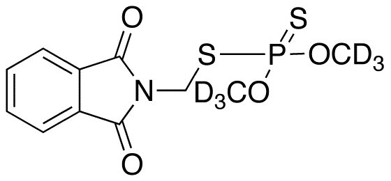 Phosmet-d6 - Chemical structure and product image