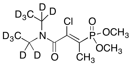 Phosphamidon-d10 - Chemical structure and product image
