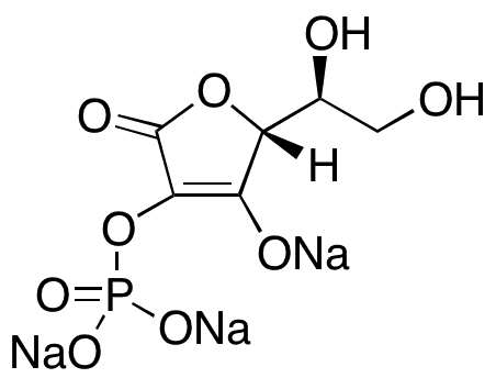 2-Phospho-L-ascorbic Acid Trisodium Salt - Chemical structure and product image