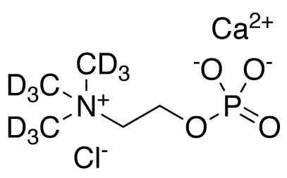 Phosphocholine-d9 Chloride Calcium Salt - Chemical structure and product image