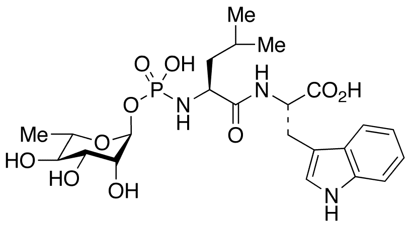 Phosphoramidon Disodium Salt - Chemical structure and product image