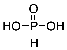 Phosphorous Acid - Chemical structure and product image