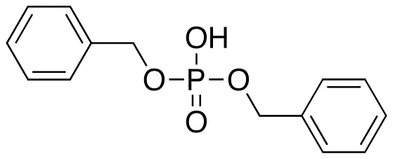 Phosphoric Acid Dibenzyl Ester - Chemical structure and product image