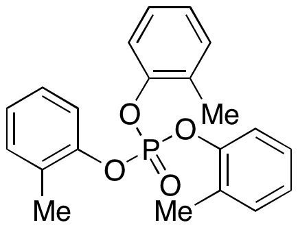 Phosphoric Acid Tris(2-â€‹methylphenyl) Ester - Chemical structure and product image