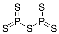 Phosphorus Pentasulfide - Chemical structure and product image