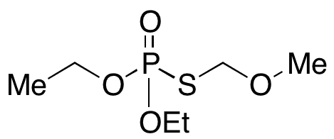 Phosphorothioic Acid O,O-Diethyl S-Methoxymethyl Ester - Chemical structure and product image