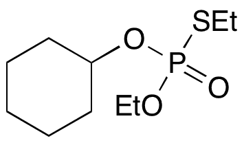 Phosphorothioic Acid O-Cyclohexyl O,S-Diethyl Ester - Chemical structure and product image