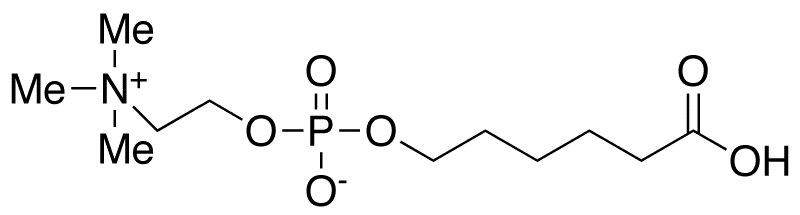 6-(O-Phosphorylcholine)hydroxyhexanoic Acid - Chemical structure and product image