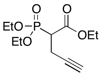 2-Phosphono-4-pentynoic Acid Triethyl Ester - Chemical structure and product image