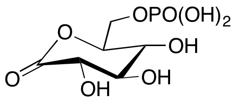 6-Phospho-L-glucono-delta-lactone - Chemical structure and product image