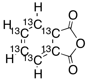 Phthalic-13C6 Anhydride - Chemical structure and product image