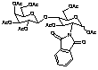2-Phthalimidolactosamine, Heptaacetate (Mixture of Isomers) - Chemical structure and product image