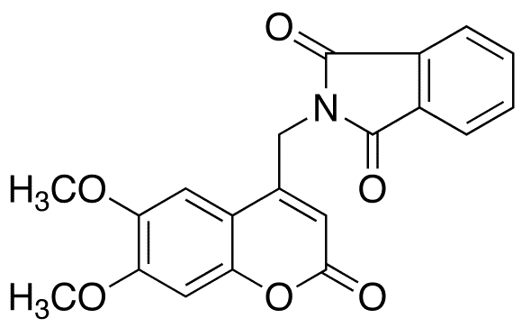 4-Phthalimidylmethyl-6,7-dimethoxycoumarin - Chemical structure and product image