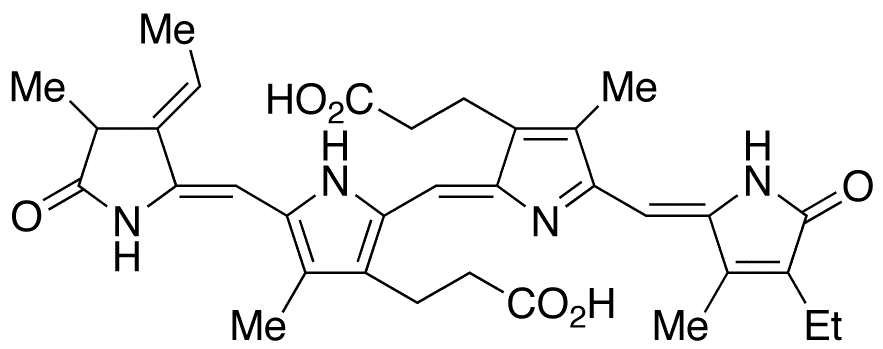 rac-Phycocyanobilin - Chemical structure and product image