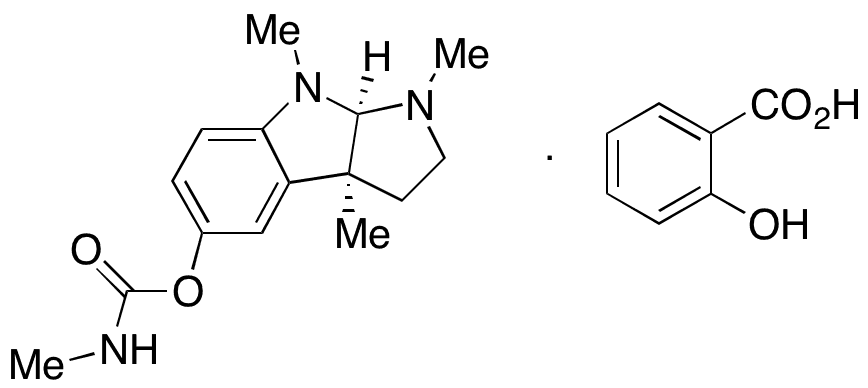 Physostigmine Salicylate - Chemical structure and product image