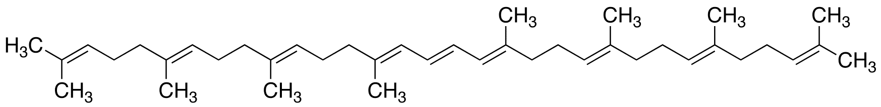 trans-Phytoene (Technical grade) - Chemical structure and product image